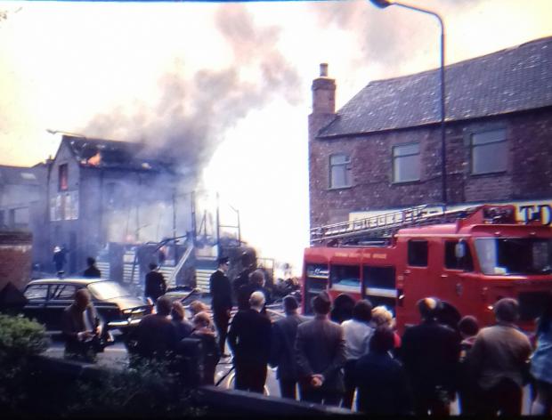 The Northern Echo: The 1973 fire from Kingsway